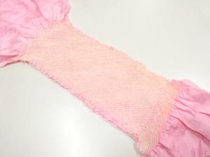 正絹　絞り　帯揚げ